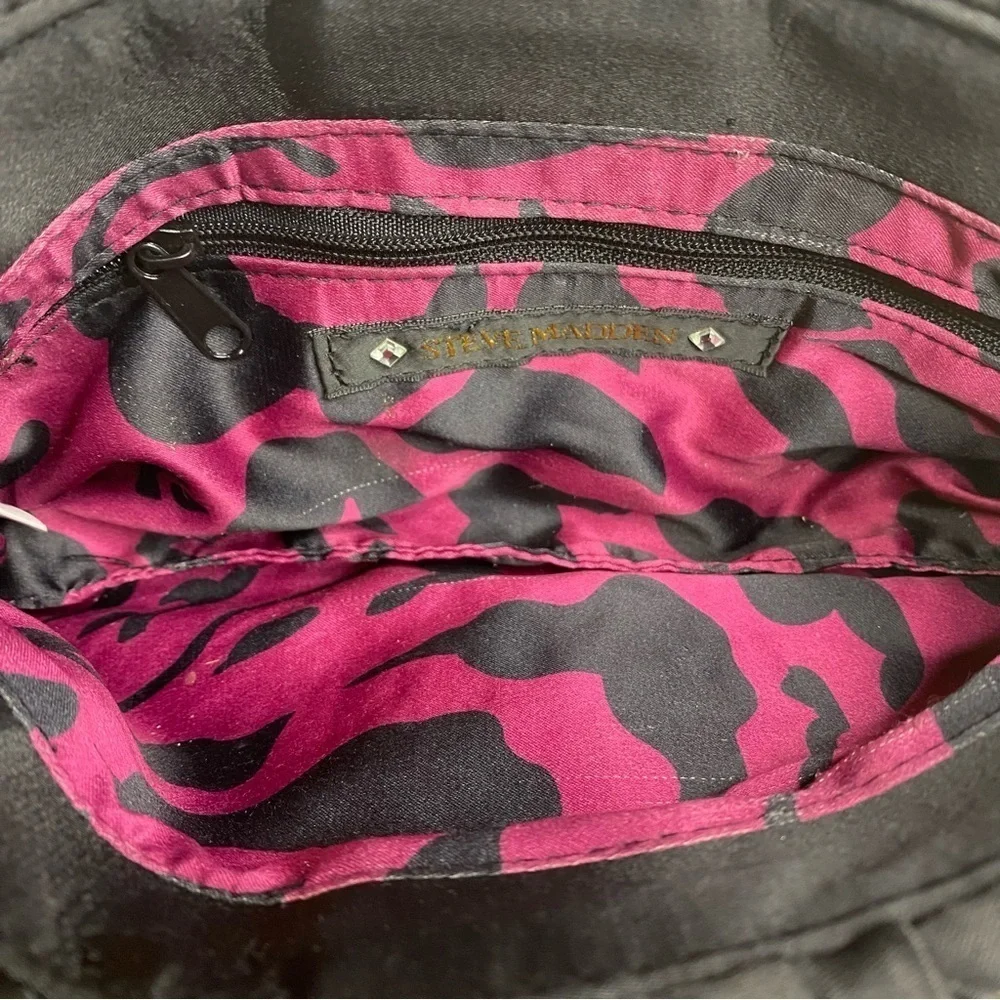 Steve Madden Black Clutch